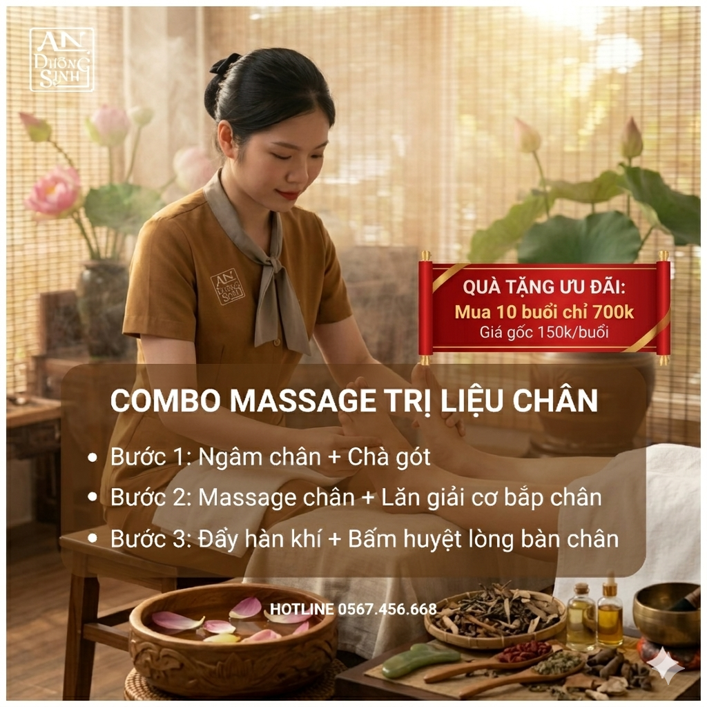 Combo Massage Chuyên Sâu 120'